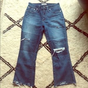 Madewell Cali Demi bootcut - cropped - 28